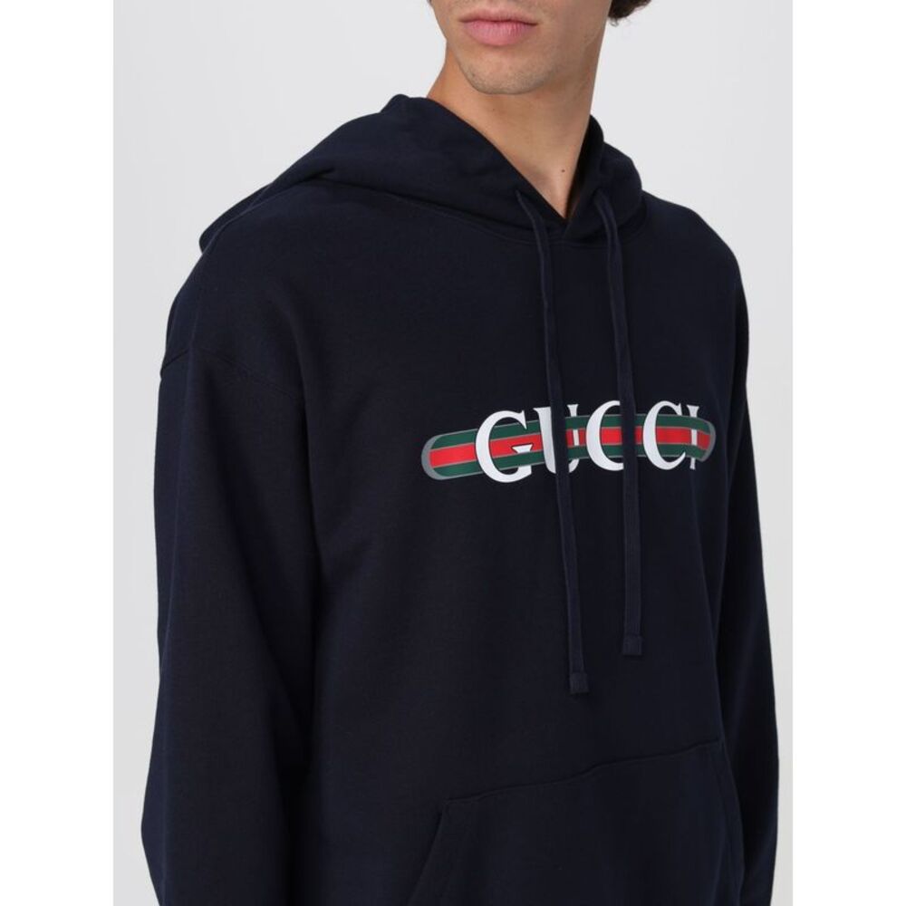 Gucci Sweatshirt men Blue Sweatshirts & Hoodies - Picture 5 of 5